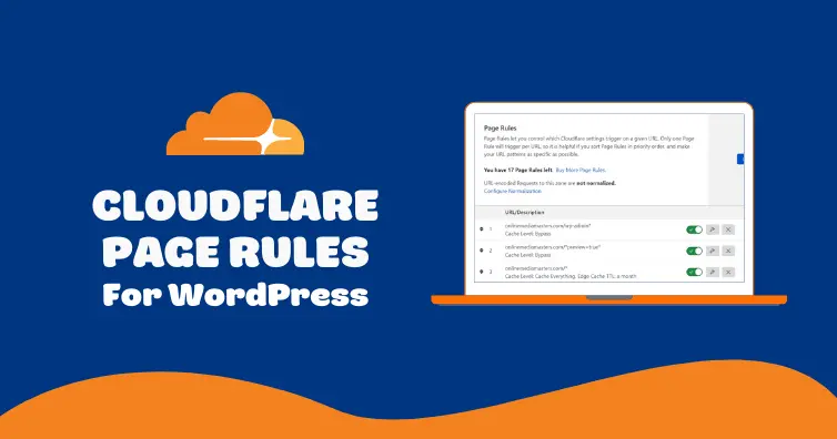 Cloudflare page rules wordpress